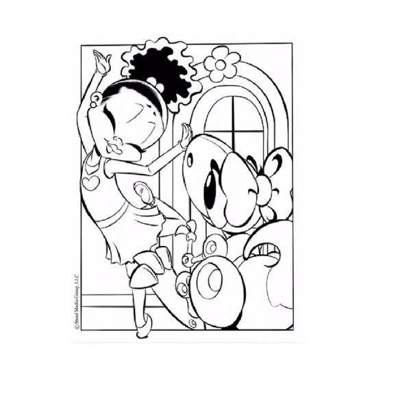 Little Professor Skye Coloring Book