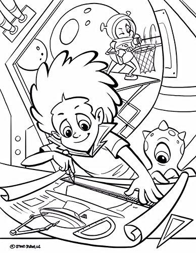 Atom Smart - Coloring Book