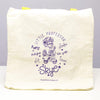 Little Professor Skye Natural Tote Bag with Yellow Handle