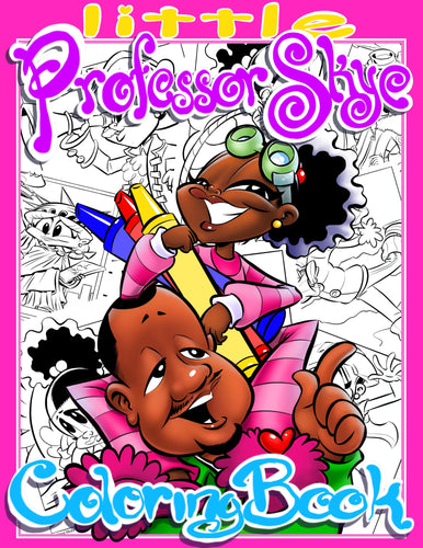 Little Professor Skye Coloring Book