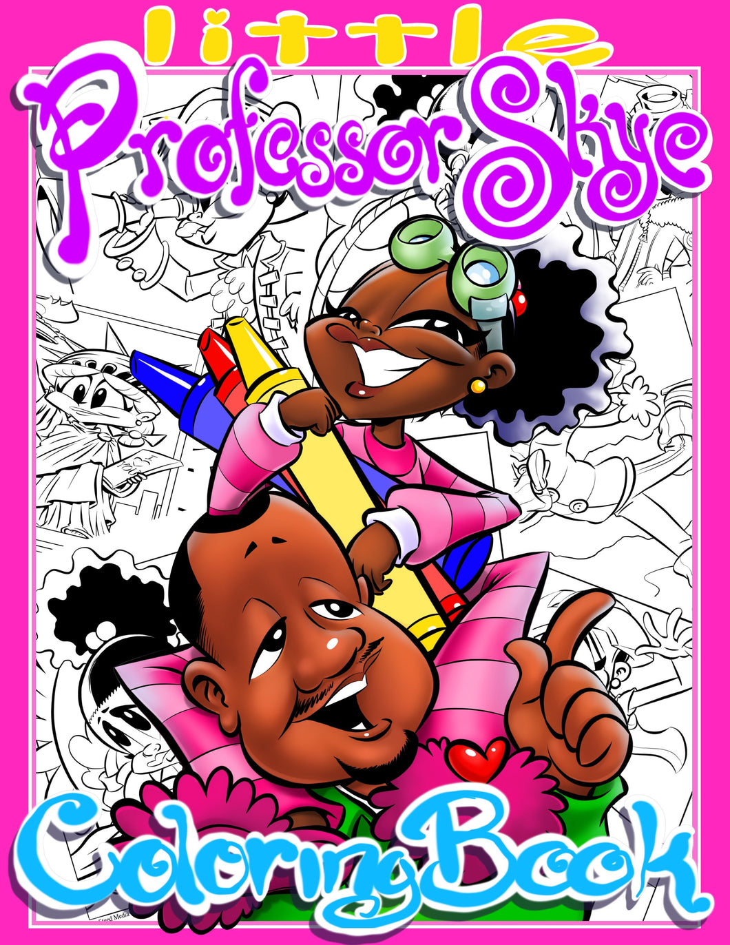 Little Professor Skye Coloring Book