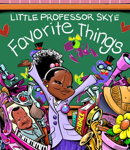 Little Professor Skye – Favorite Things - Hardcover Book