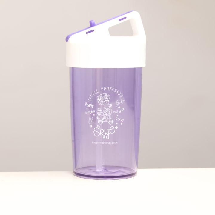 Little Professor Skye BPA Free Kids Straw Water Bottle